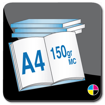 Toon details van Brochures A4  150 gr MC gelijmd