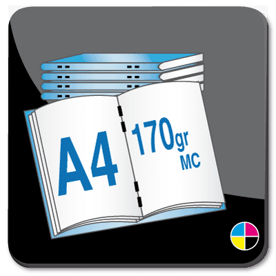 Toon details van Brochures A4 170 gr MC