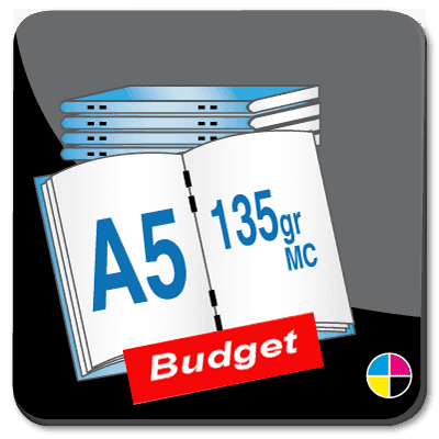 Toon details van Brochures A5 135 gr MC gesatineerd BUDGET