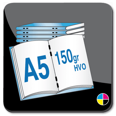 Toon details van Brochures A5 150 gr HVO